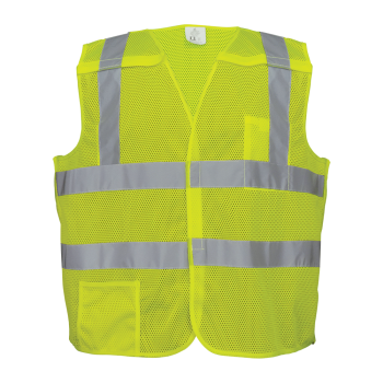 High-Visibility Polyester Breakaway Safety Vest